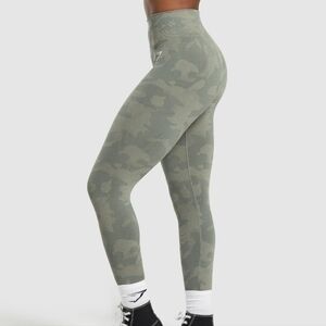 Gymshark Adapt Camo Seamless Leggings  Large